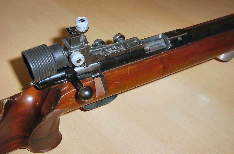 Anschutz model 54 rifle in .22 rimfire calibre