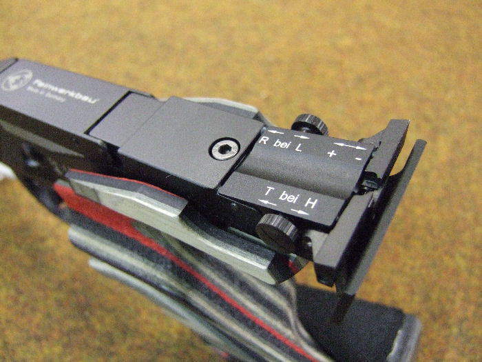 Feinwerkbau Model 40 target pistol sights