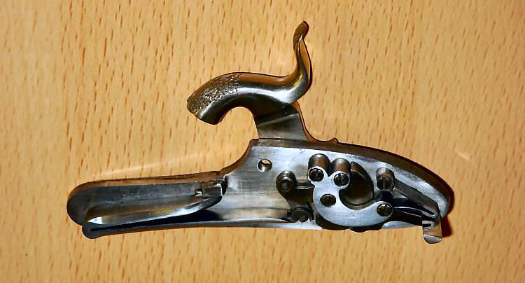 Lock of a Blackpowder percussion pistol