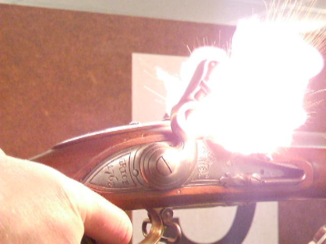 Brown Bess musket lock